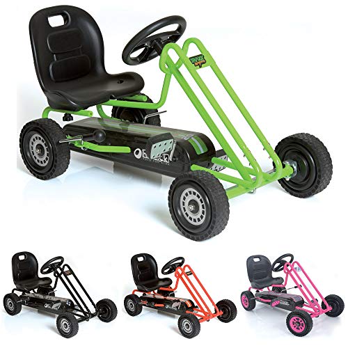 mendigo ponerse en cuclillas Refinería ▷Hauck T90105 Lightning Go-Kart - Coche con pedales de juguete | Coches  electricos para niños